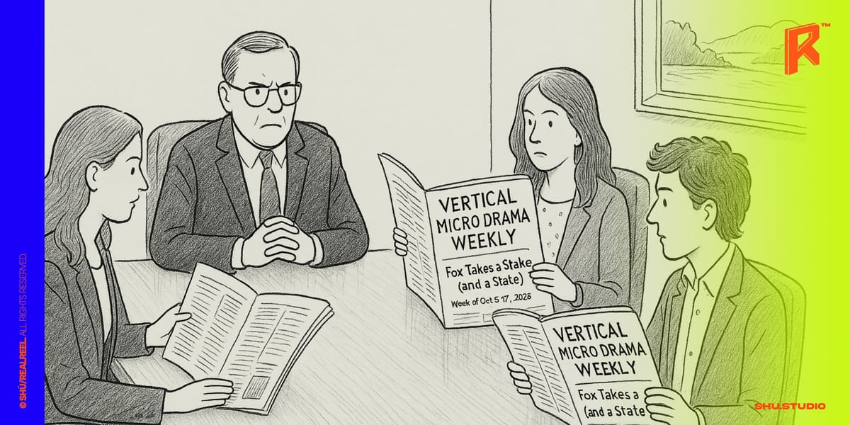 Vertical Micro Drama Weekly: Fox takes a stake (and a slate), Balaji pivots to microdramas, MIPCOM…