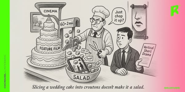 Why a feature film isn’t secretly a 60-episode vertical short drama?